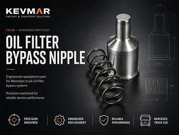 Oil Filter Bypass Nipple — Replacing the Small Part That Stops the Vehicle