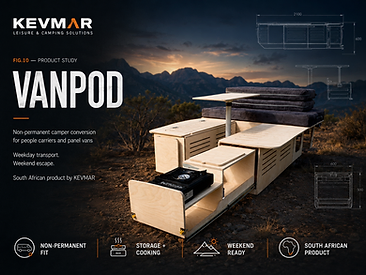 VanPod — Turning a Daily Vehicle into a Weekend Camper