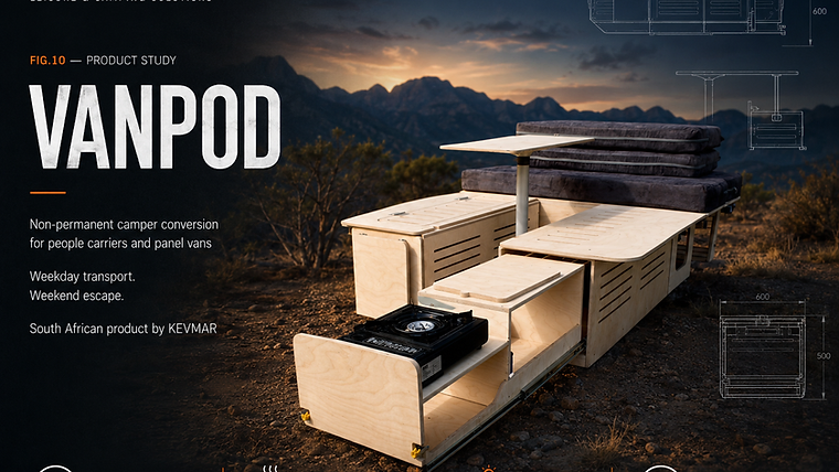 VanPod — Turning a Daily Vehicle into a Weekend Camper