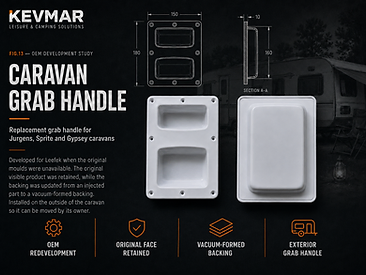 Caravan Grab Handle — Preserving the Product, Changing the Process