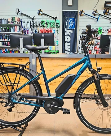 Rower elektryczny Stevens E-Molveno w salonie