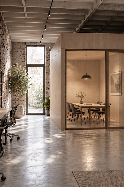 Espace professionnel contemporain