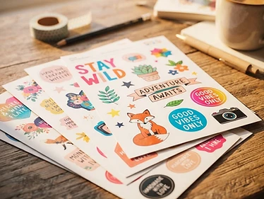Stickers & Étiquettes