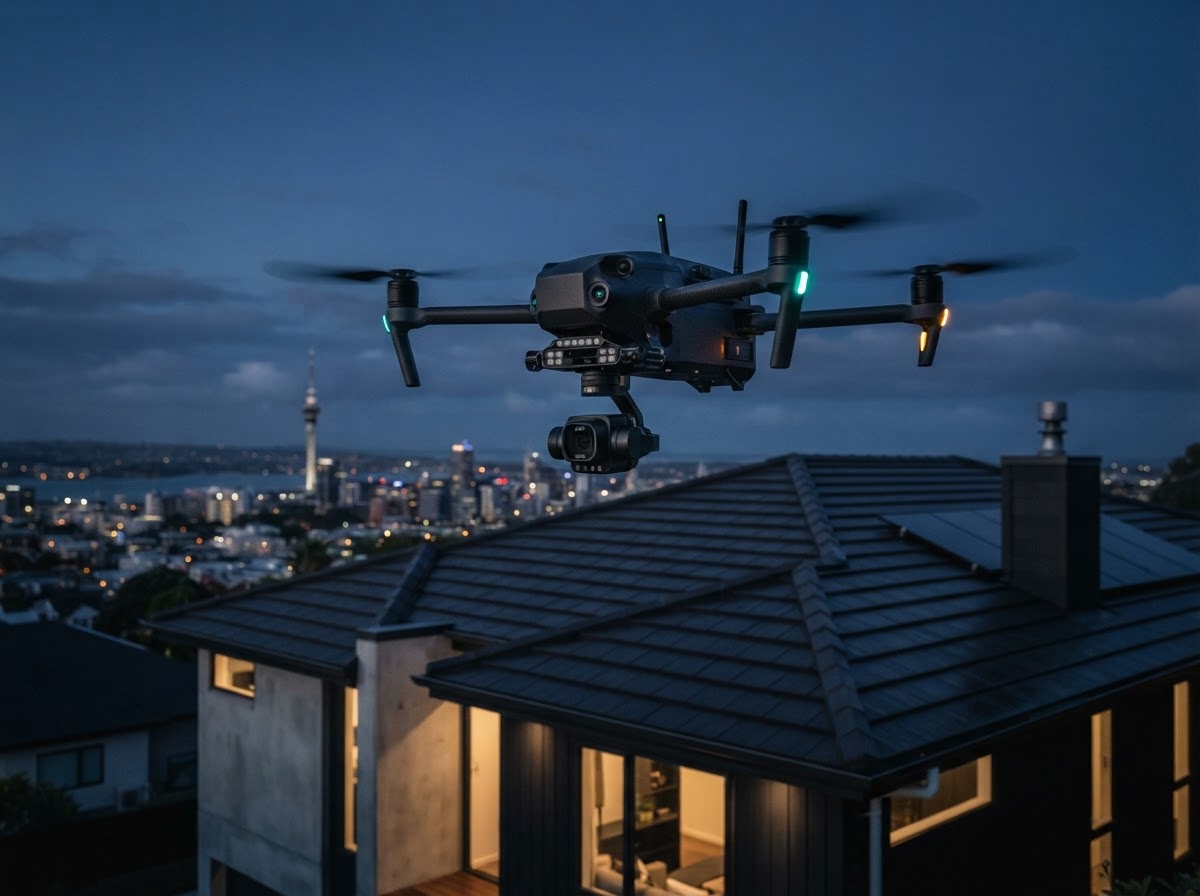 Drone roof inspection