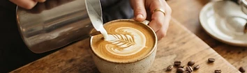 Coffee being poured