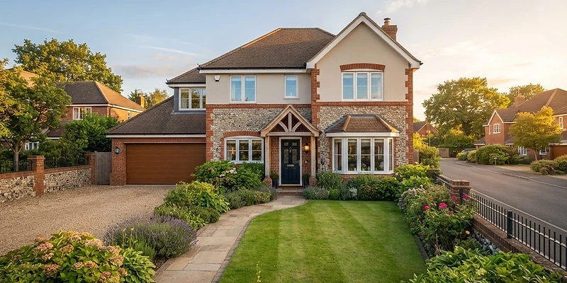 Clean modern Norfolk home