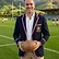Braided sports poly blend tailored-fit club blazer with embroidered crest for formal club wear — view 2