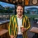 International sports poly blend classic-fit club blazer with nation crest for supporters & tours — view 5