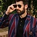 Military sports poly blend structured-fit club blazer with badge & regimental for regimental occasions — view 3