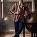 Military sports poly blend structured-fit club blazer with badge & regimental for regimental occasions — view 2
