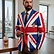International sports poly blend classic-fit club blazer with nation crest for supporters & tours — view 3