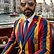 Military sports poly blend structured-fit club blazer with badge & regimental for regimental occasions — view 4