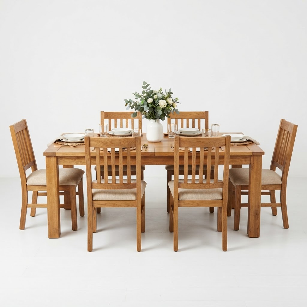 Table à manger 6 personnes bois