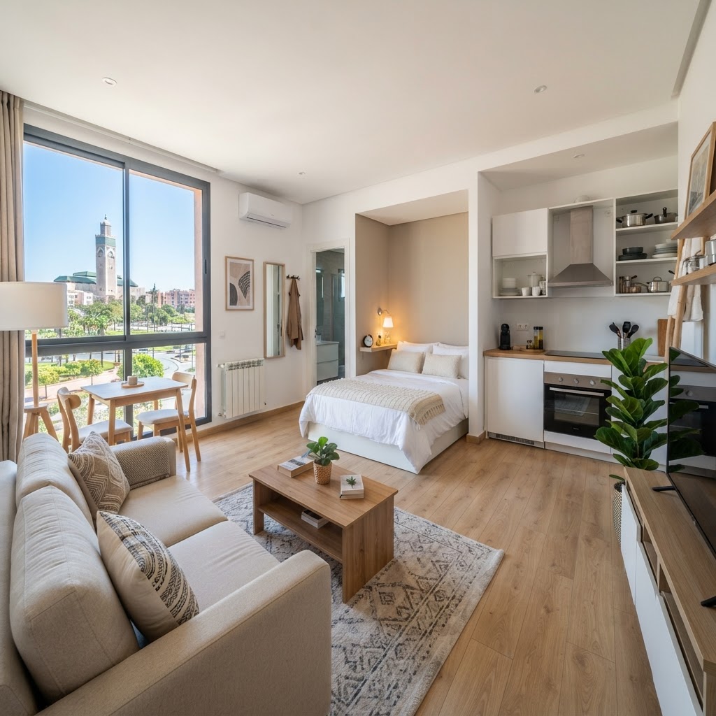Studio meublé Agdal Rabat