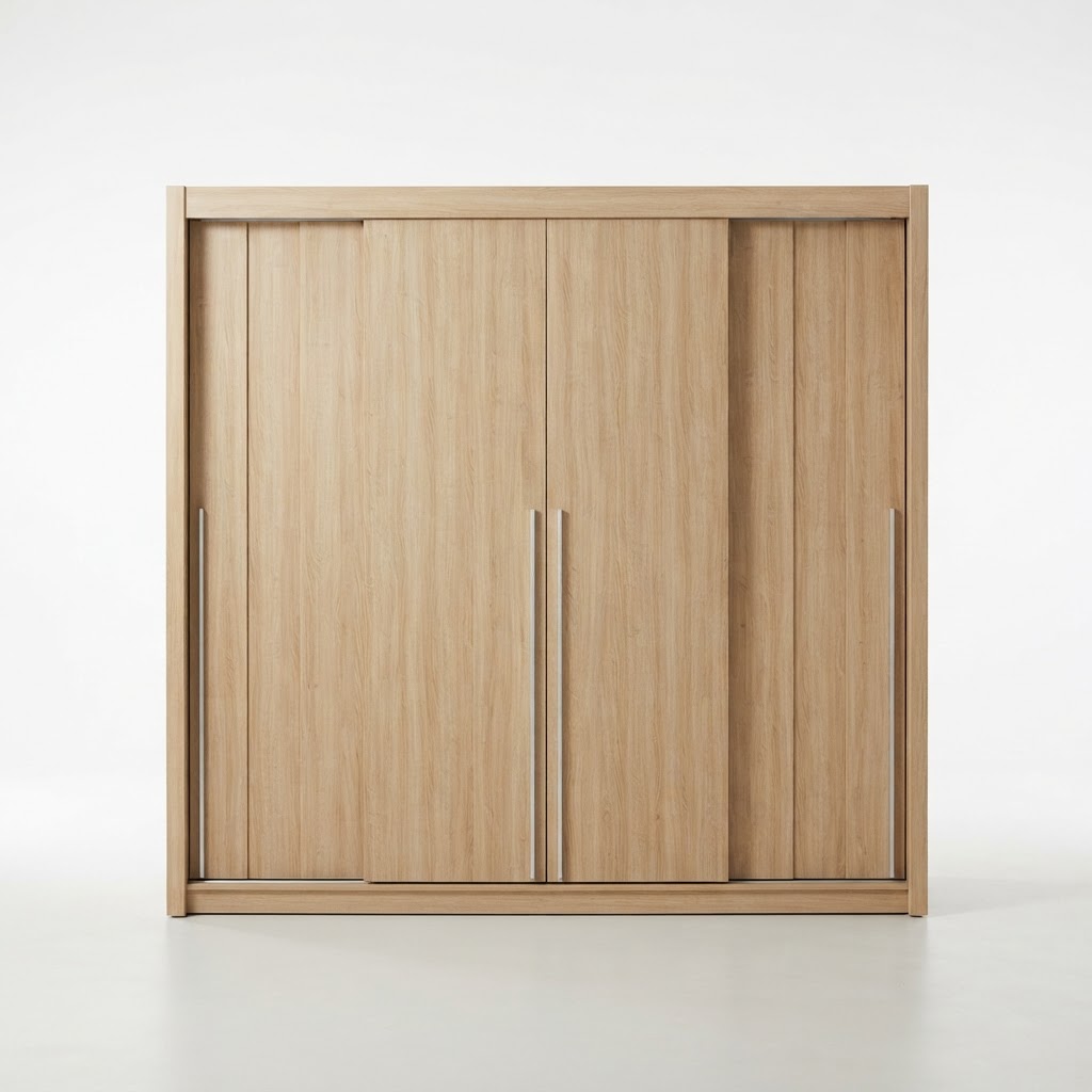 Armoire 4 portes coulissantes