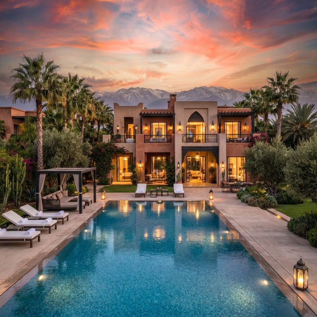 Villa 5 chambres Marrakech