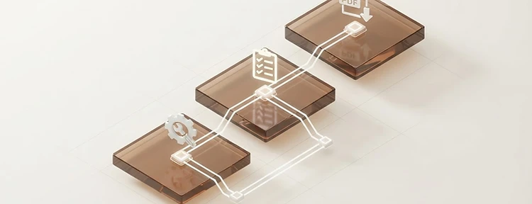 Schéma des 3 étapes du processus d'audit