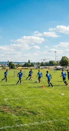 Fußballtraining am Standort Kelsterbach