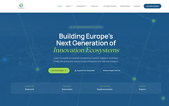 www.sustainnovationhubcluster.com Screenshot