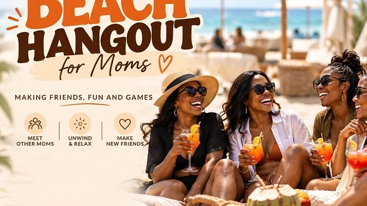 MomCircleNG Beach Hangout 🌊🤎