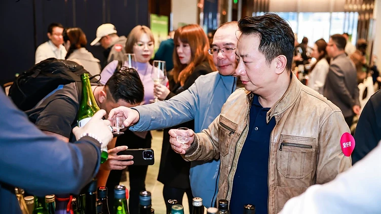 International winery commercial director discussing emerging wine category demand during a B2B trade interview
