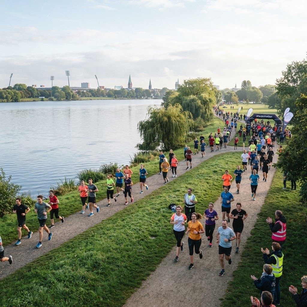 Werdersee parkrun — Running event in Werdersee Kiosk am Deichschart