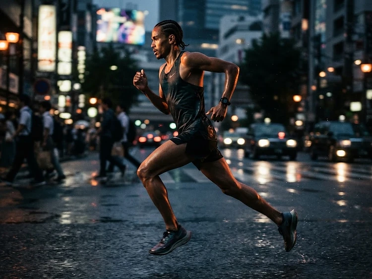 EVOFLEX Run Tracker with live GPS route mapping