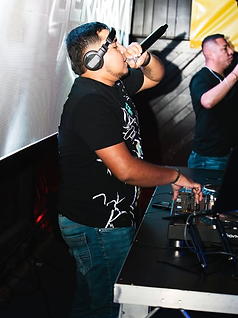 On the mic
