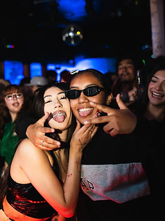 Tongue out