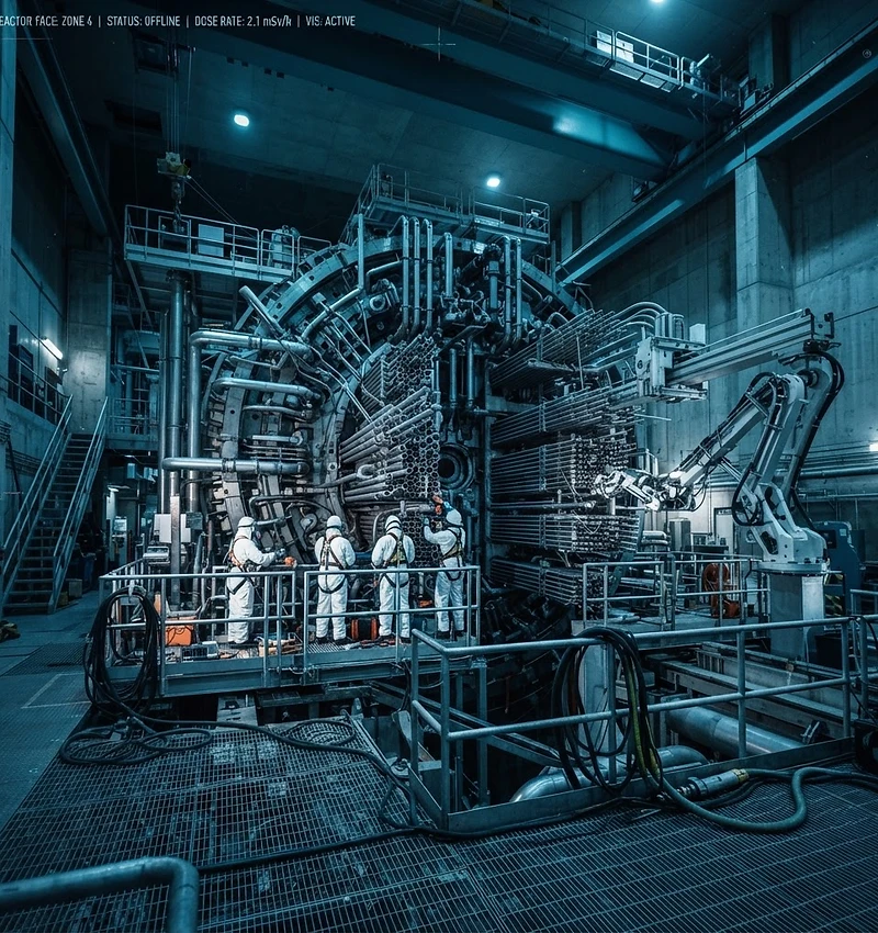 Critical infrastructure maintenance monitored by Stratos video AI