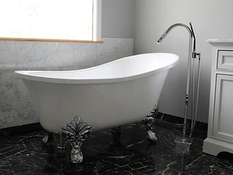Primary Bathroom with Freestanding Tub — Hartville Kitchens and Bath
