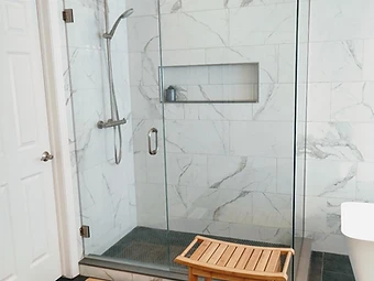 Walk-In Shower Bathroom Remodel