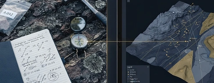 Integração entre campo e tecnologia geoespacial