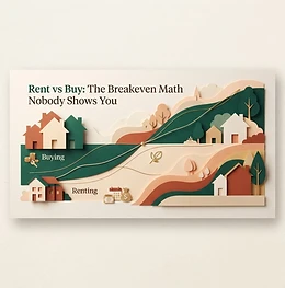 Rent vs Buy: The Breakeven Math Nobody Shows You