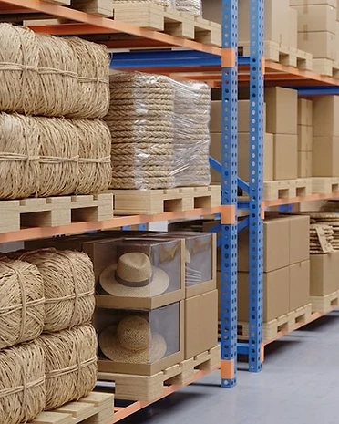 Graded fiber, export warehouse