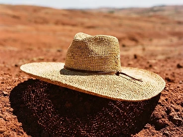 Tsinjo wide-brim sun hat