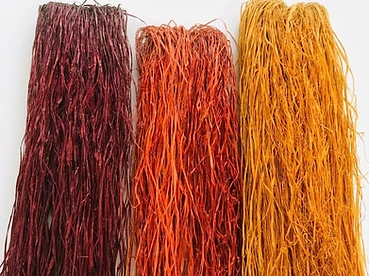 Natural dyed fiber