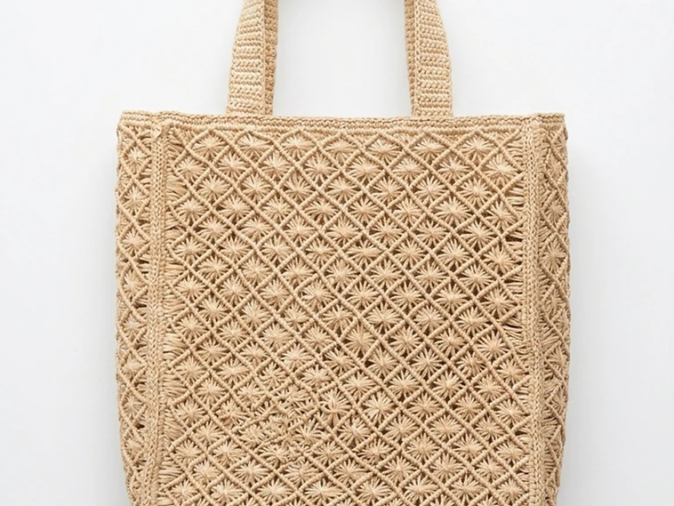 Kintana - Raffia Tote