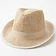 Raffia Fedora Hat