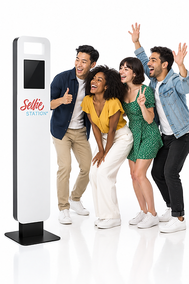 Selfie Station Mini compact photo booth kiosk