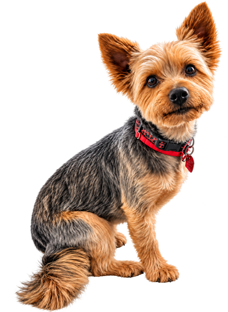 Lacey, a Yorkshire Terrier rescue dog