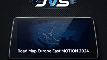 BMW Road Map Europe East MOTION 2024 — CCC Motion Map Update — JVS digital store, Telford