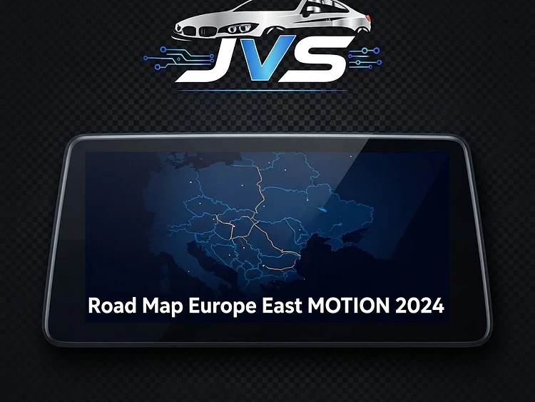 BMW Road Map Europe East MOTION 2024 — CCC Motion Map Update — JVS digital store
