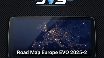 BMW Road Map Europe EVO 2025-2 — NBT EVO Map Update — JVS digital store, Telford