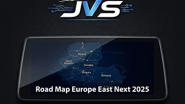 BMW Road Map Europe East Next 2025 — NBT Map Update — JVS digital store, Telford