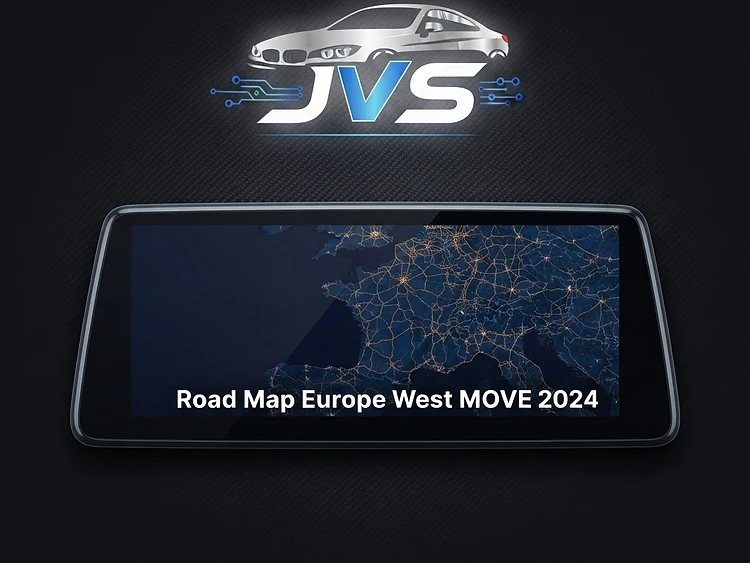 BMW Road Map Europe West MOVE 2024 — CHAMP2 Map Update — JVS digital store