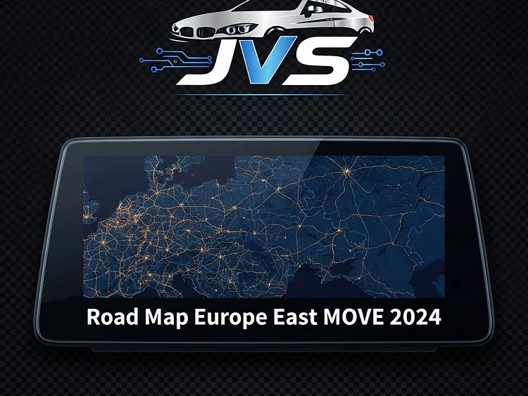 BMW Road Map Europe East MOVE 2024 — CHAMP2 Map Update — JVS digital store