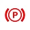 red parkbrake dashboard warning light