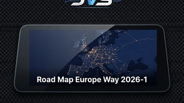 BMW Road Map Europe Way 2026-1 — EntryEvo Map Update — JVS digital store, Telford