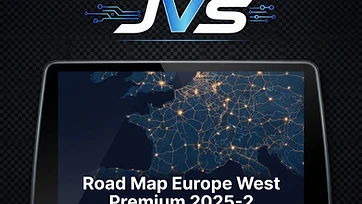 BMW Road Map Europe West Premium 2025-2 — CIC Map Update — JVS digital store, Telford